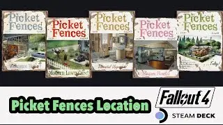 Fallout 4: Picket Fences Magazine Comic Book Location / Steam Deck