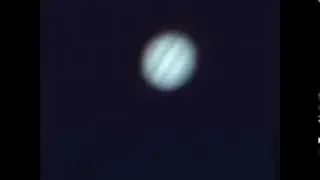 Jupiter Through Celestron Nexstar 130 SLT - Stacked Image at the End