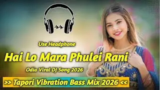 Hai Lo Mara Phulei Rani - Odia DJ Song 2026 ll Hard Vibration Matal Dance Mix ll DJ Rajendra Mix