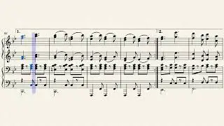 The Liberty Bell Piano Duet by John Philip Sousa, arr. by Austin Kitchell