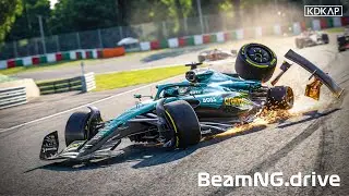 Realistic Formula Car Crashes#33 | BeamNG.drive | F1 MOD