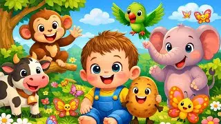 🌈✨ Kids Fun Time | Cartoon Masti | Funny Animals & Baby Videos | Full Long Kids Video ✨🌈 | #rhymes 