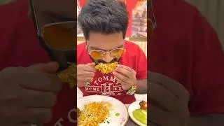 Chicken Biryani Sizzler | Pune Foodie | Eating video | #shorts