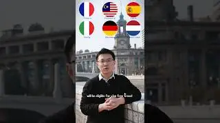 Visa free travel for 6 country citizens in China for 15 days! #travel #china #visafree