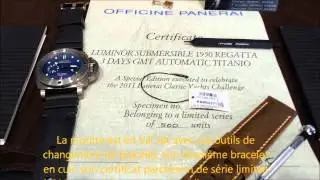 Panerai Submersible GMT Regatta  edition limited.