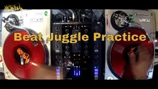 Beat Juggle Practice - DJ Storm | Turntablist Juggling |