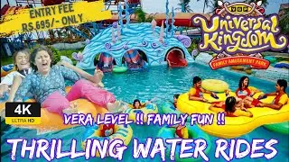 Water Rides At VGP UNIVERSAL KINGDOM In Tamil | Life Of Naan | 4K HD