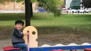 Clanton Park | Playing with My Grandpa in Clanton Park