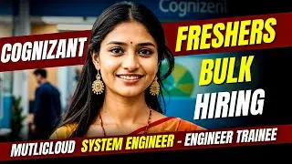 Cognizant Hiring Freshers For Multicloud System Engineer Trainee | Cognizant Mass Hiring