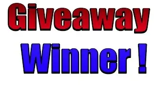 Giveaway Winner!!!