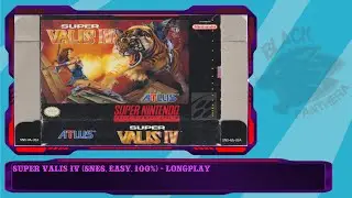 Super Valis IV (SNES, Easy, 100%) - Longplay