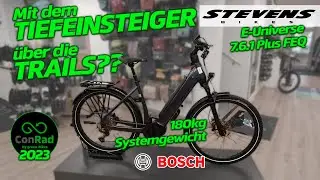Stevens E-Universe 7.6.1 Plus FEQ - eMTB als Tiefeinsteiger?