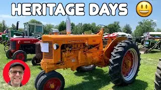 Heritage Days 🚜  Illinois Tractor Show 🚜 American Farm and Heritage Museum #tractor #tractorshow