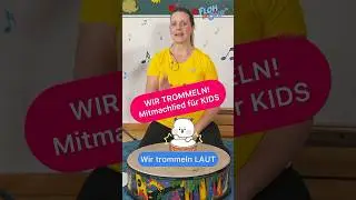 TROMMEL LIED 🥁f&uuml;r KIDS! Kleinkinder | KITA #flohimohrtv