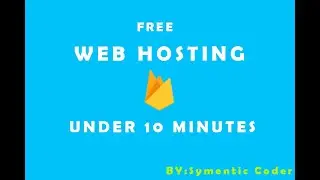 How to host a website for FREE - Google Firebase Website Hosting Tutorial Step By Step for beginners