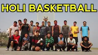 A Game Of Basketball During HOLI | 5V5 Basketball Match in Almora Uttarakhand | 28/03/2021