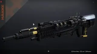 They turned hawkmoon into a pulse rifle