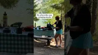 Easy camping meals! #camping #campingmeals #campingtips