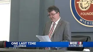 Mayor and council members give a farewell to Columbus residents