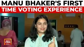 Manu Bhaker On Haryana Polls: 'Today, I Got A Chance To Cast My Vote For The First Time'