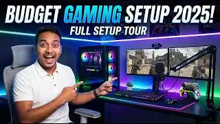 Gaming Setup Tour 2025 😍 | Budget Mein Pro Look Setup!