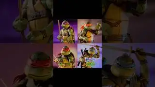 35 Years of Teenage Mutant Ninja Turtles The Movie 🐢🐢🐢🐢 #stopmotion #animation #tmnt