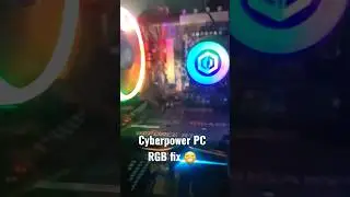 How To Fix RGB lighting in Your Cyberpower PC!