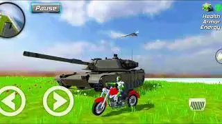Military Tanker|Rope Frog Ninja Hero Car Vegas New|😈