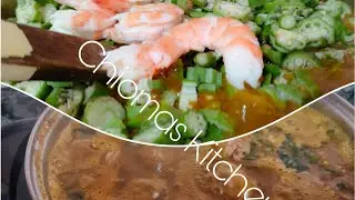 How To Make Ogbono&Okra Soup Recipe/Soup Recipe/Nigerian Soup Recipe 