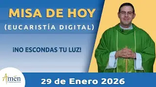Misa de hoy ⛪ Jueves 29 Enero de 2026, Padre Carlos Yepes | Eucaristía Digital | #MisaDeHoy #Misa