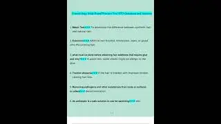 Cosmetology State Board Practice Test Questions And Answers 2023 Verified Answers By Expert