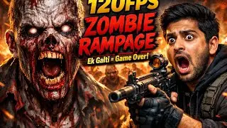 120FPS Zombie Rampage 😱 | Ek Galti = Game Over!
