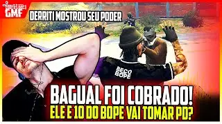 DERRITI SEQU3STROU O BAGUAL😨 COBROU E QUASE DEU PD NELE E EM 10 DO BOPE NA CAPITAL CITY NO GTA RP