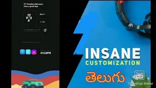 Best Homescreen setups 2021|| shadow KWGT || Dark theme || #Androidtelugu