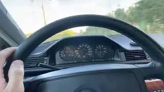 1987 300D Turbo - 5 Speed Manual - 2nd gear Pull