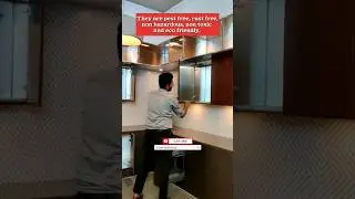 Modular kitchen | stainless steel modular kitchen | eco friendly | sustainable | Architectsfinds