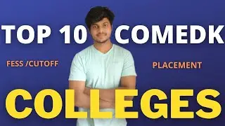 Top 10 Colleges Comedk 2021 | Cutoff😱 | Placements😎 | Fee structure😱 | Best colleges in Bangalore😍🔥❤