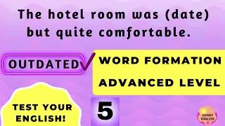 ENGLISH VOCABULARY QUIZ | WORD FORMATION | C1 / C2 | ADVANCED LEVEL