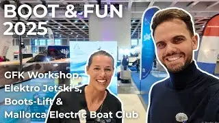Boot und Fun 2025 / Elektro Jetski, Boots-Lift, GFK-Workshop, Mallorca Electric Boat Club, Miet-Boot
