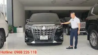 MPV Toyota Alphard sản xuất năm 2018 chính hãng