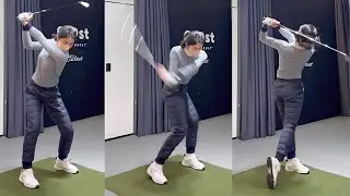 [세로골프TV] 연습 전 이영상을 꼭 보고 가셨으면 좋겠습니다!! KLPGA 문서율 프로 스윙 모음(NO MUSIC) #문서율프로