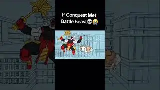 If Conquest Met Battle Beast #invincible #conquest #battlebeast #meme #shorts