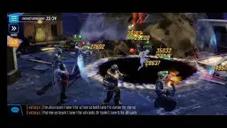 Marvel strike force - dark dimension iv node 2, day 3. #marvelstrikeforce #msf #gaming