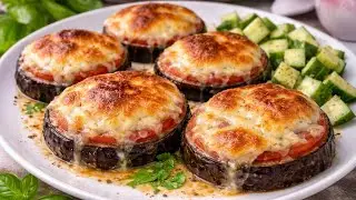 Ohne Braten! Diese Ofen Auberginen mit Tomate und Mozzarella machen alle verrückt