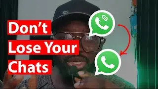Switch from GB Whatsapp To Official Whatsapp Without Losing Your Chats 2024  (Must Watch)
