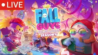 LIVE - *NEW* FALL GUYS Season 6 - Party Spectacular!