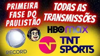 CONFIRA TODAS AS TRANSMISSÕES DO PAULISTÃO.