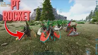 CONQUEST WIPING SPANISH + SHOCKIST TRIBE | Ark official Pvp