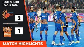 Shrachi bengal tigers Vs Vedanta kalinga lancers Hockey Match Highlights | Hockey India League 2026