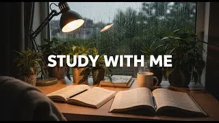 1-Hour Study With Me | Calm Study Music | Soft Piano & Pads